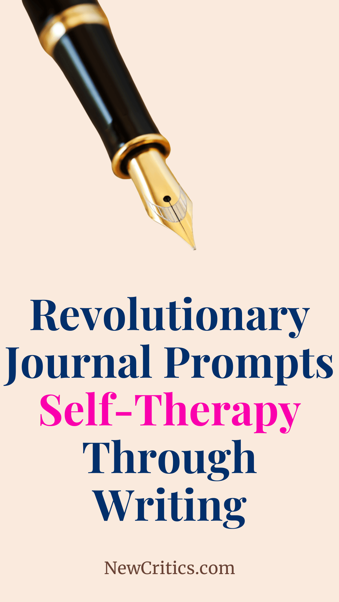 Revolutionary Journal Prompts Self-Therapy Through Writing