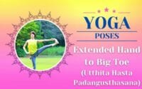 Yoga Extended Hand To Big Toe Pose / Canva