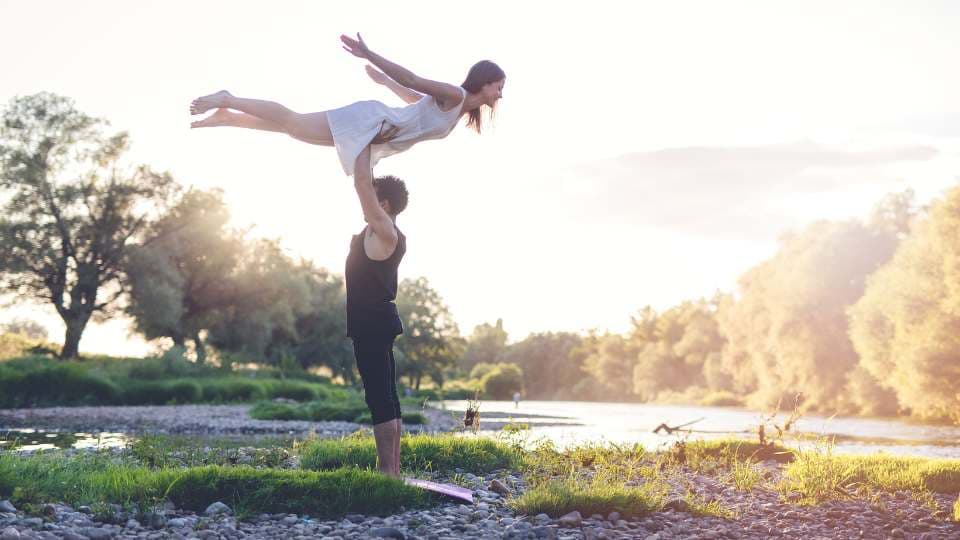 Flexibility Acro Yoga / Canva