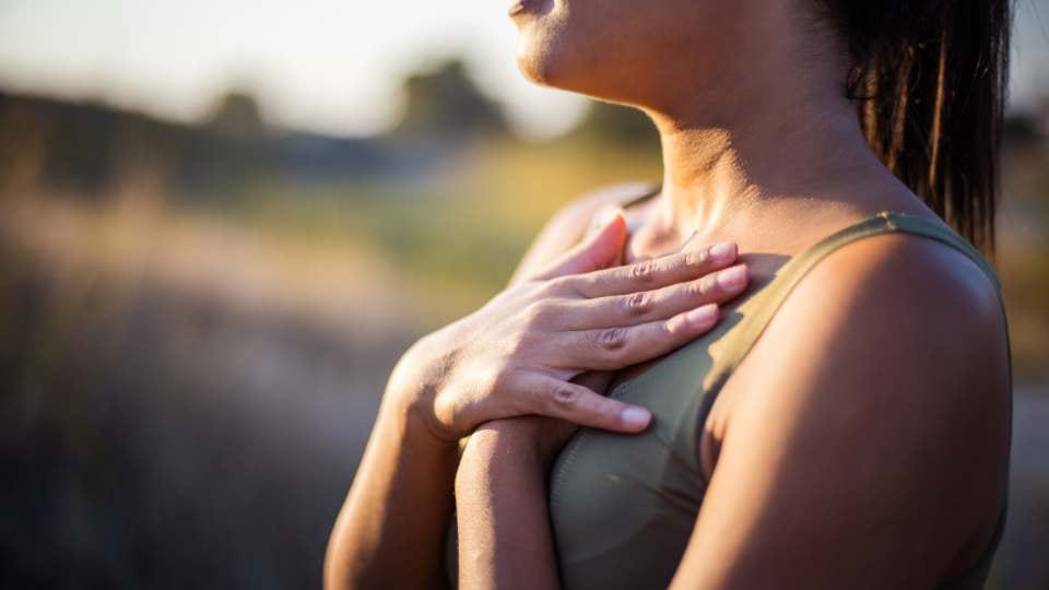 Stay with your natural breathing pattern / Canva