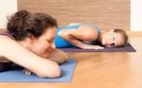 Doing Cool Down Asanas / Canva