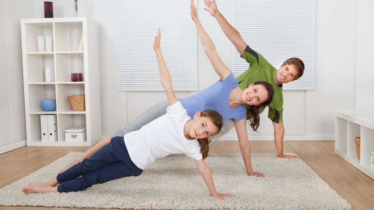 Yoga Side Plank Summary / Canva
