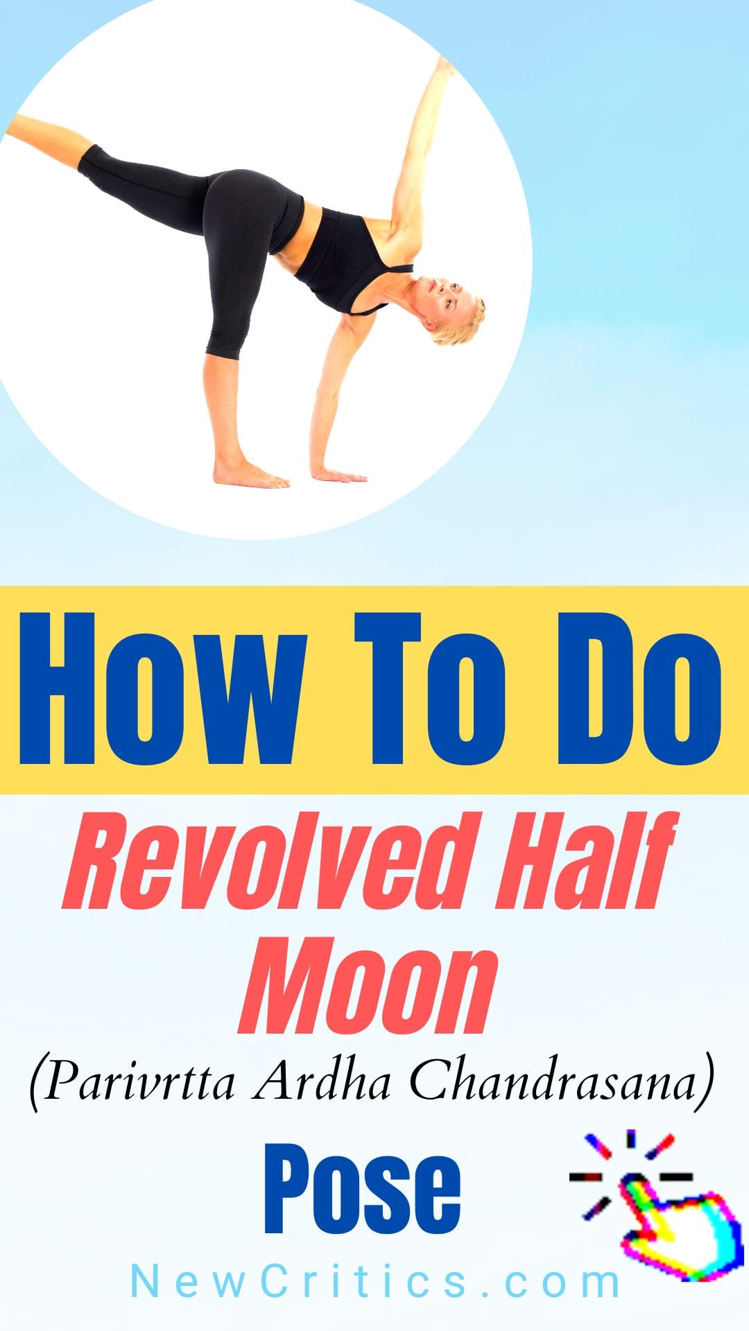 Revolved Half Moon Parivrtta Ardha Chandrasana / Canva