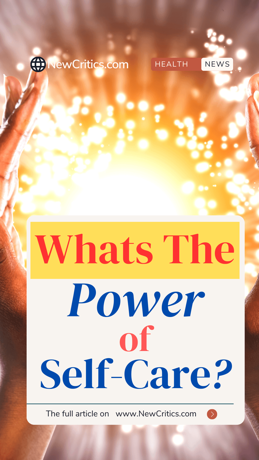 Power of Self Care / Canva