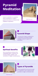 What is Pyramid Meditation Infographics