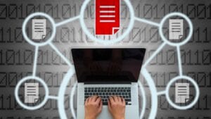 Declutter and organize digital files / Canva