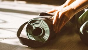 Yoga Mat for Hot Yoga or Pilates / Canva