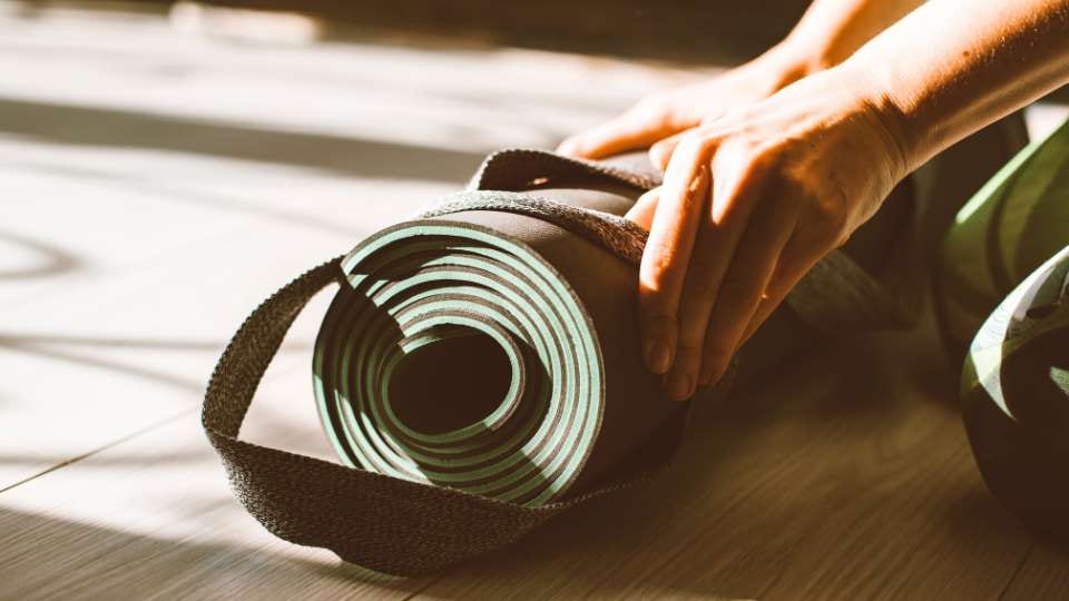 Yoga Mat for Hot Yoga or Pilates / Canva