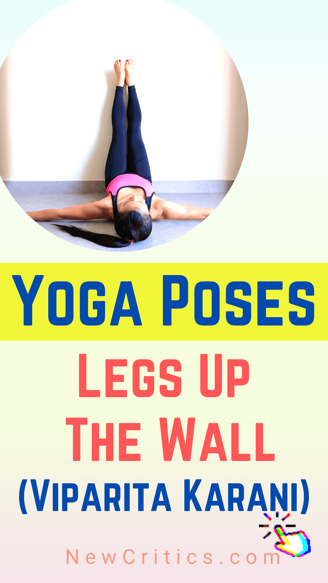 Legs Up the Wall Yoga Pose / Canva