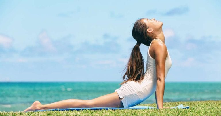 Yoga Cobra Pose / Canva