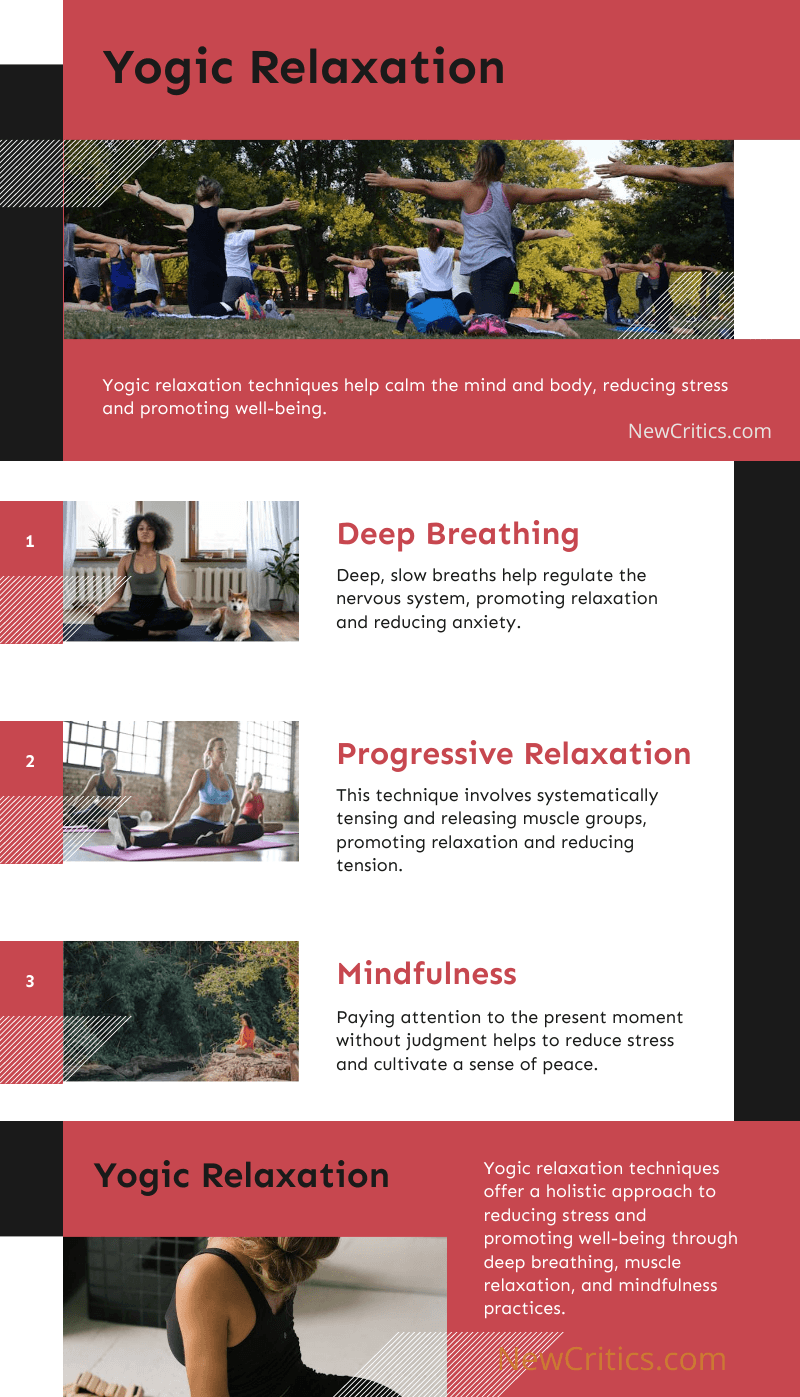 Yogic Relaxation Infographic