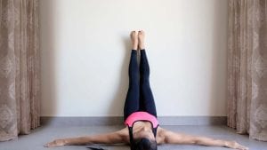 Legs Up the Wall Pose / Canva