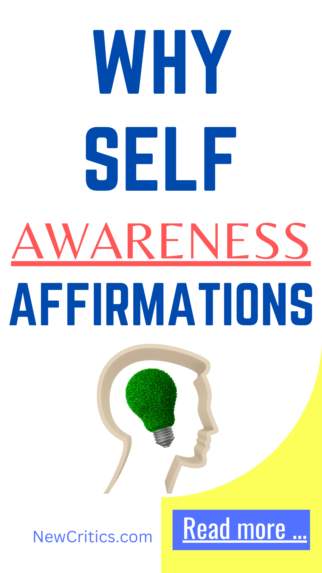 Why Self Awareness Affirmations / Canva