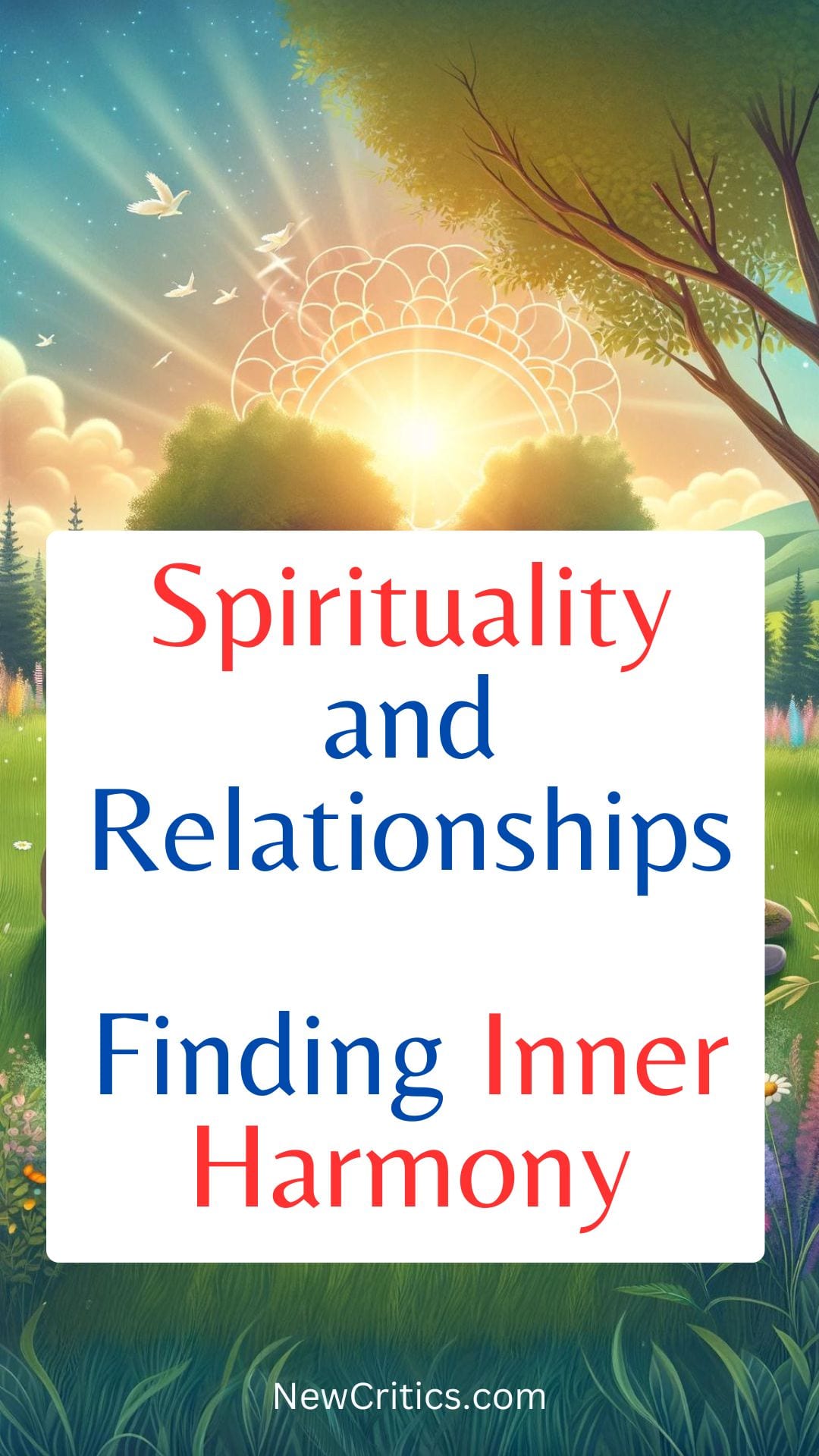 Spirituality and Relationships Finding Inner Harmony / C