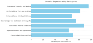 Benefits Experienced by Participants Chart