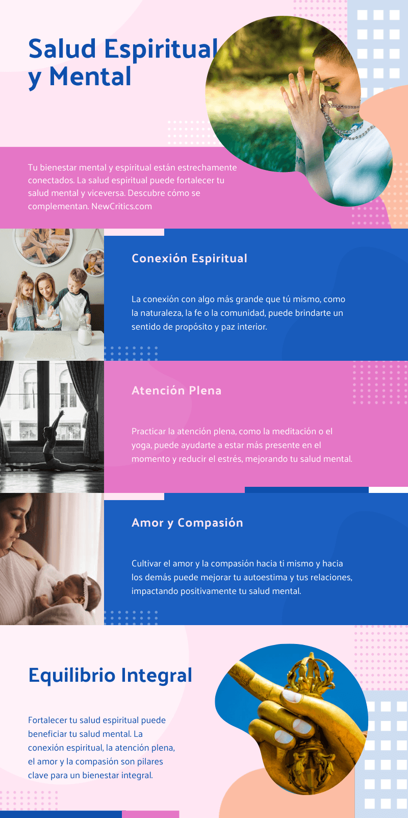 Salud Espiritual Mental Infografia