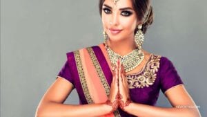 Namaste Hand Gesture / C