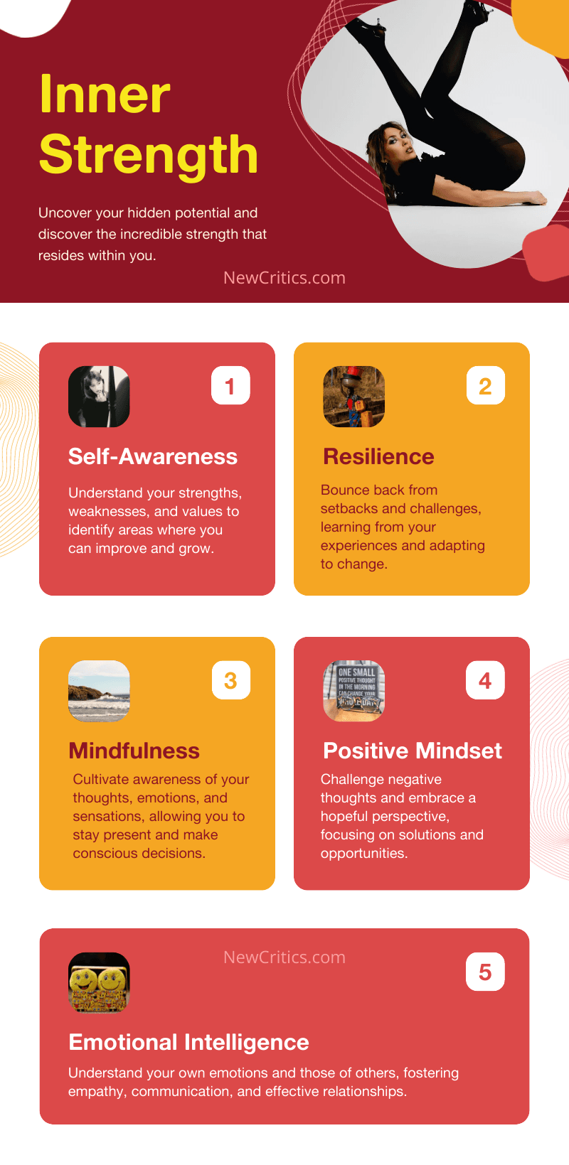 Inner Strenght Infographic