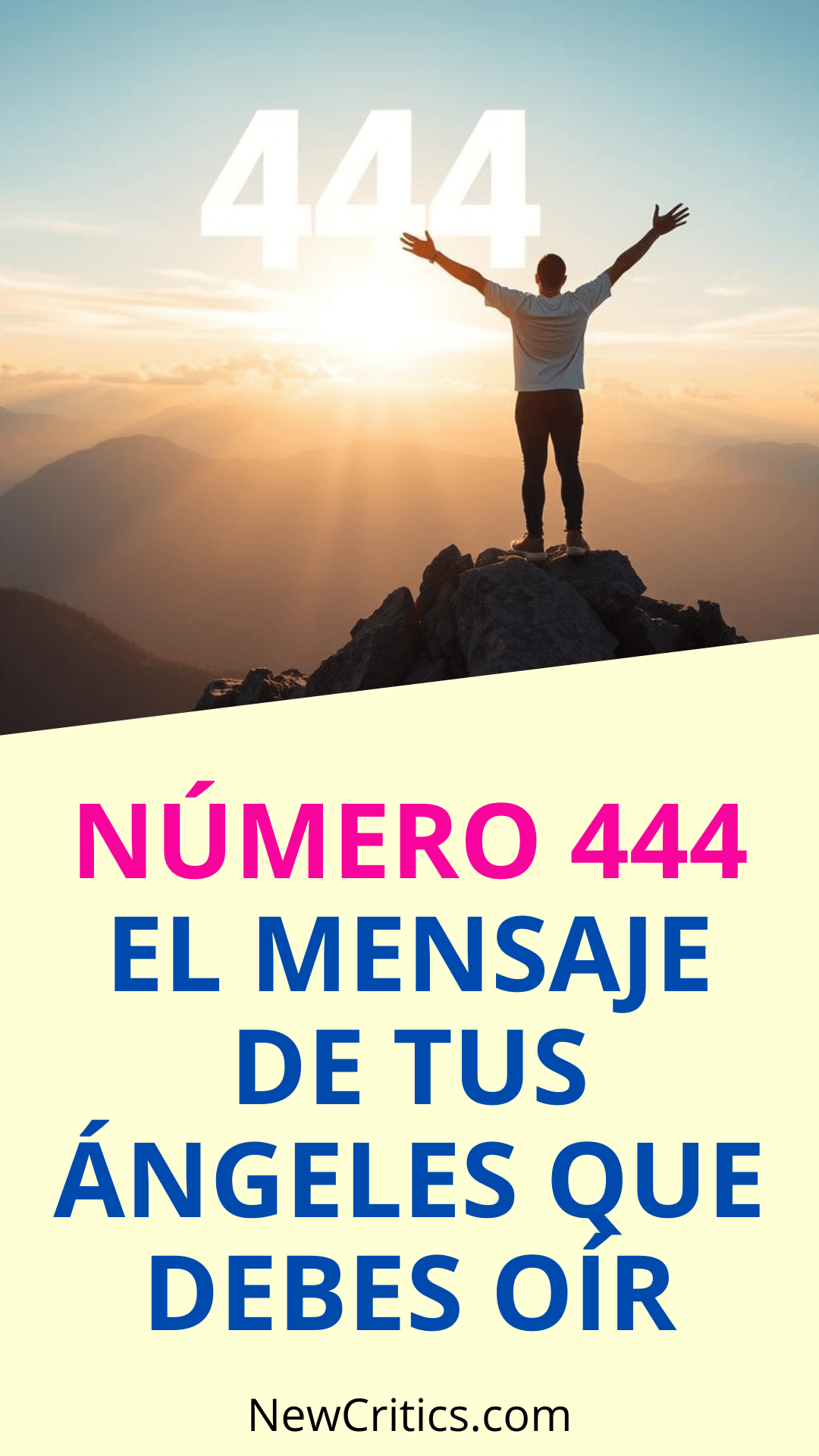 Número 444: el mensaje de tus ángeles que debes oír