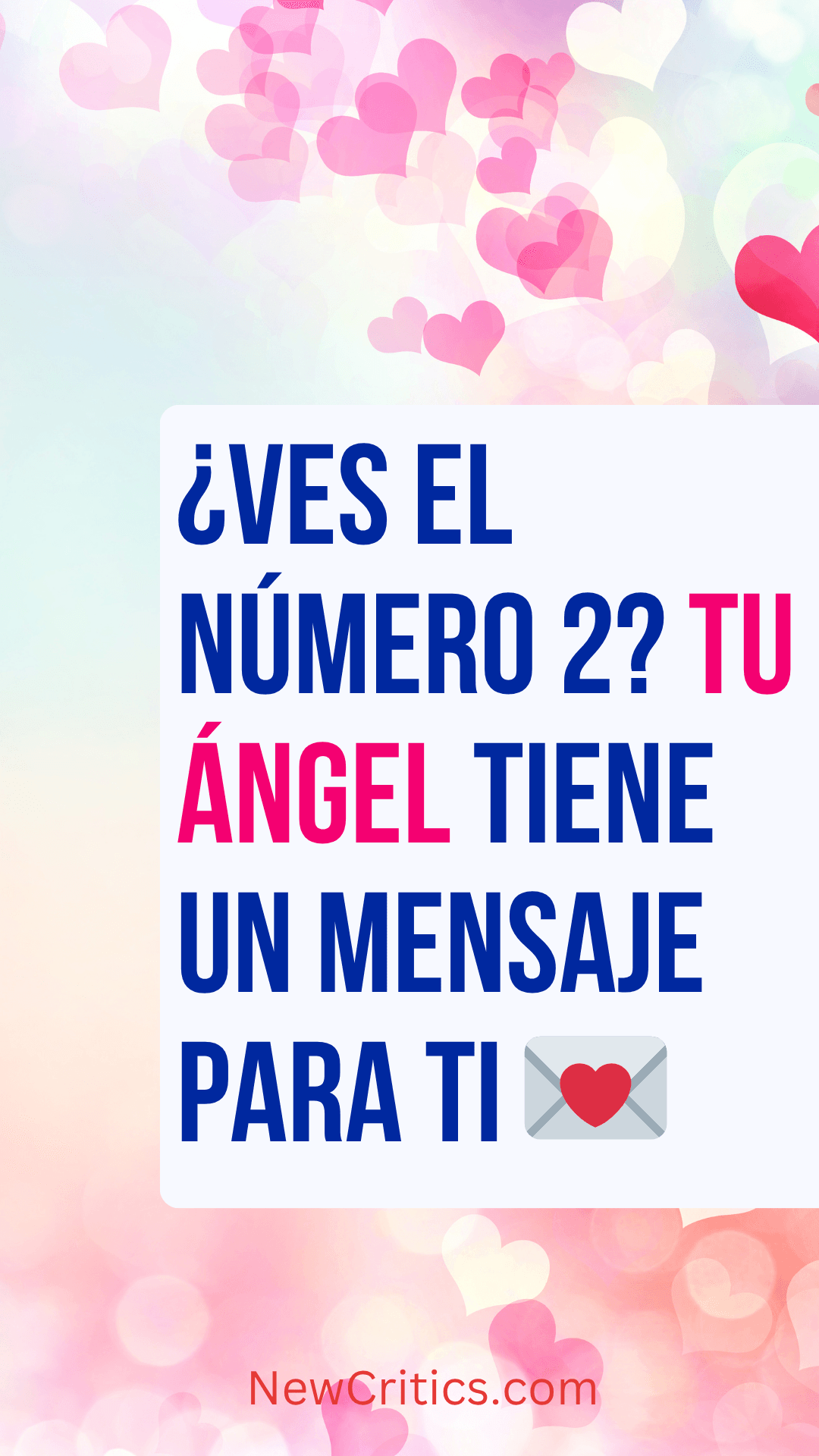 ¿Ves el número 2? Tu ángel tiene un mensaje para ti