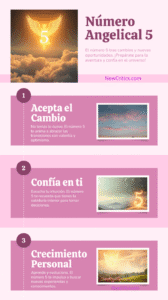 Número Angelical 5 Infografia