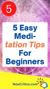 5 Easy Meditation Tips For Beginners / Canva