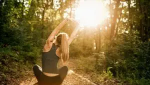 Early Morning Yoga / Canva