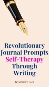 Revolutionary Journal Prompts Self-Therapy Through Writing