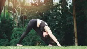Yoga Pose Parsvottanasana / Canva
