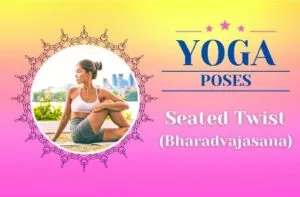Yoga Seated Twist Pose / Canva