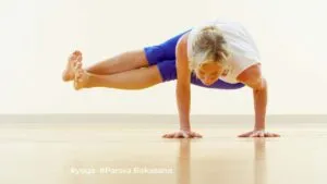 Yoga Side Crow Pose / Canva