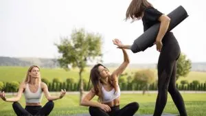 Yoga with Friends / Canva