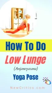 Low Lunge Yoga Pose / Canva