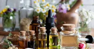 Essential oils / Canva