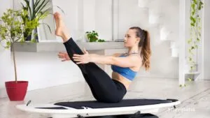 Boat Yoga Pose Navasana / Canva