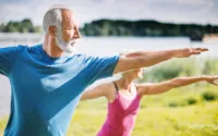 Beginning Yoga For Seniors / Canva