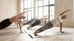 Yoga Side Plank Questions / Canva