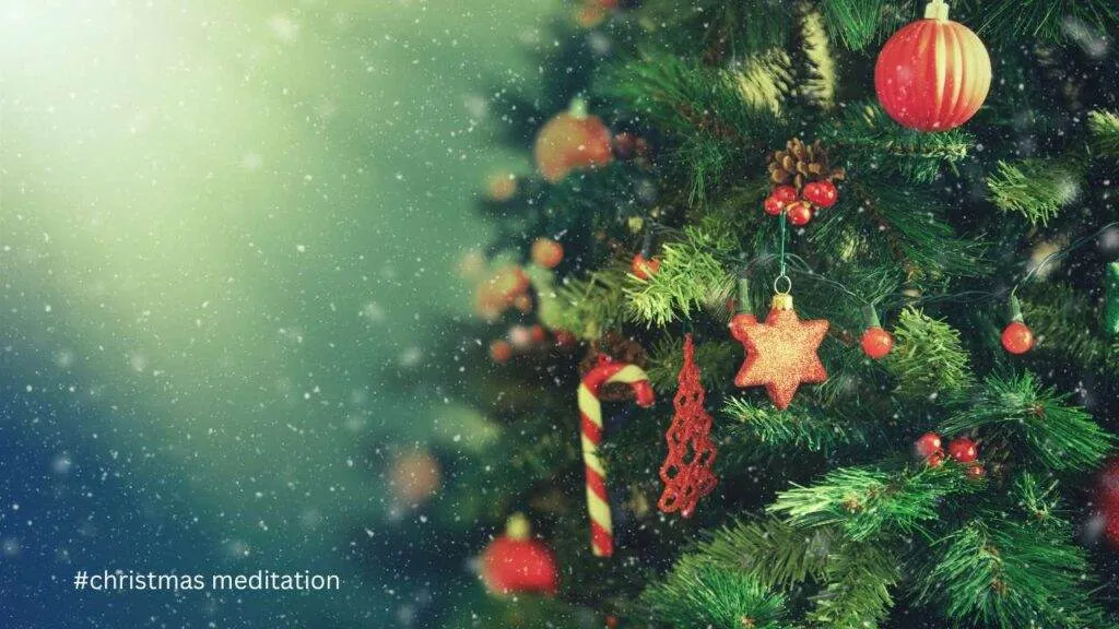 Meditation Christmas / Canva