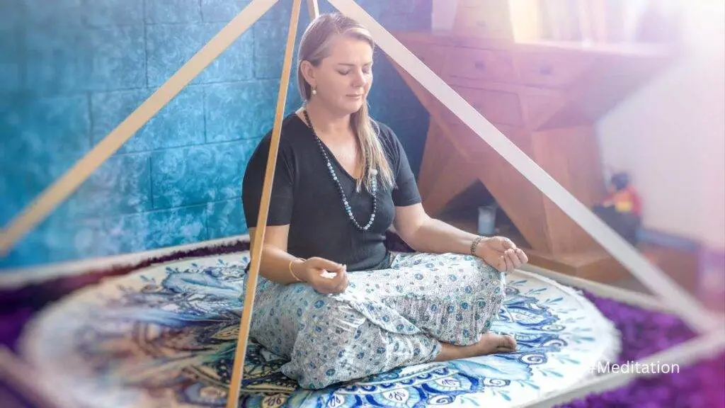 Pyramid Meditation / Canva