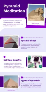 What is Pyramid Meditation Infographics