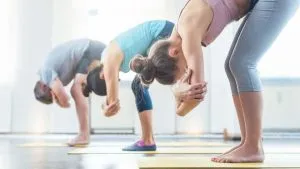 Forward Fold for Hip and Knee Strengthening / Canva