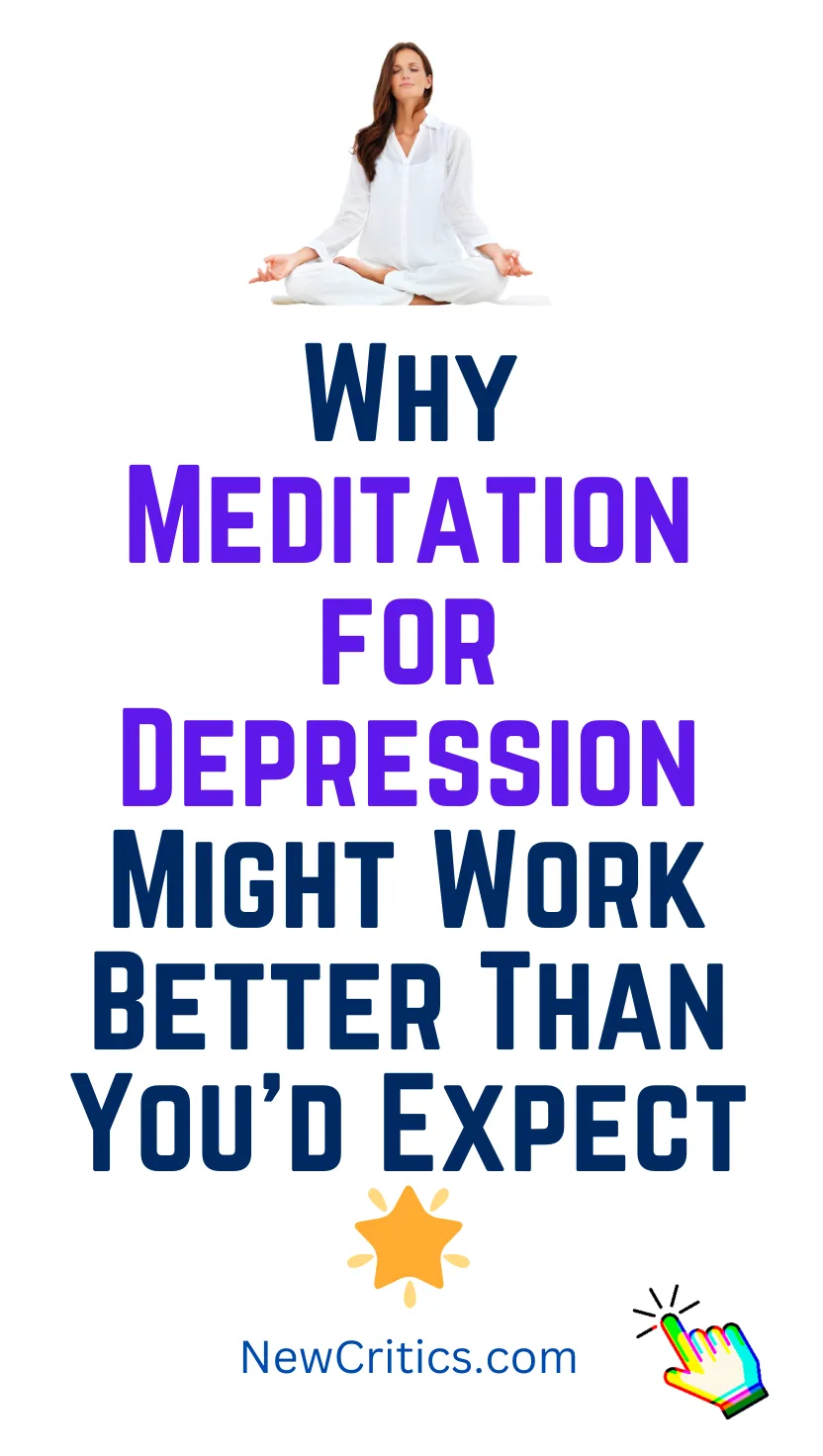 Why Meditation for Depression Might Work Better Than You'd Expect