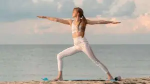 Warrior II Pose (Virabhadrasana II) / Canva