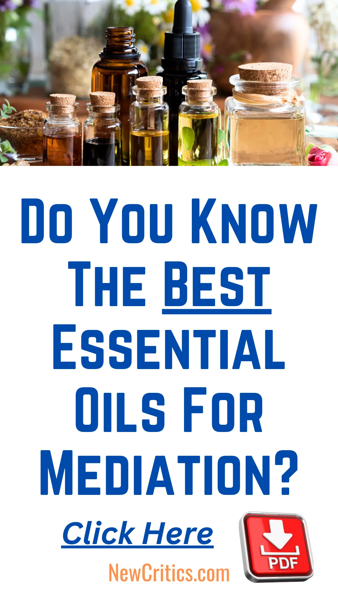 Meditation and Essential Oils / Canva