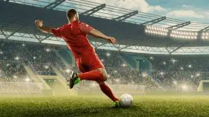 Yoga for soccer players / Canva