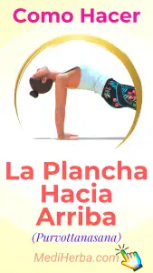 Como Hacer La Postura Purvottanasana / Canva