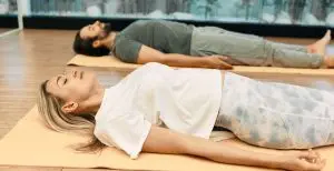 Corpse Pose Bolster / Canva