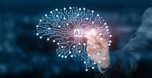 Comparing Human Intelligence and AI / Canva