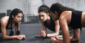 Fitness challenges / Canva