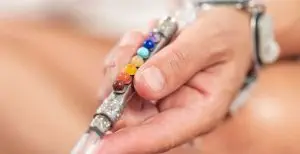 Seven Chakra Crystal Wand / Canva